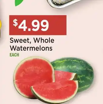 Heinen's Sweet, Whole Watermelons offer