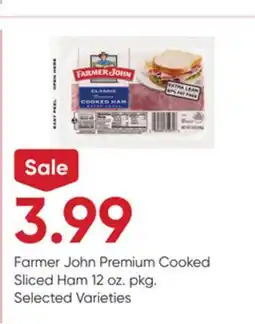 Stater Bros Farmer John Premium Cooked Sliced Ham offer