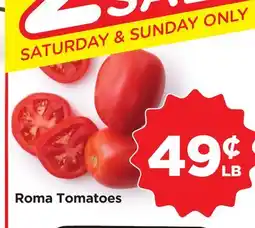 Food 4 Less Roma Tomatoes offer