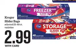 Mariano's Kroger Slider Bags offer