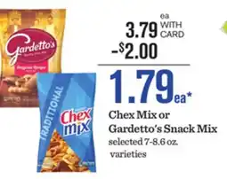 Mariano's Chex Mix or Gardetto's Snack Mix offer