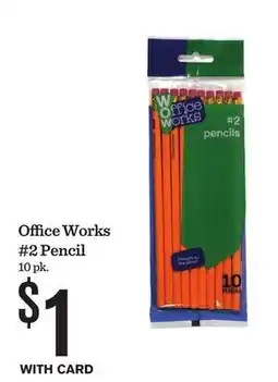 Mariano's Office Works #2 Pencil offer