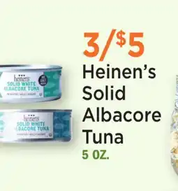 Heinen's Heinen's Solid Albacore Tuna offer