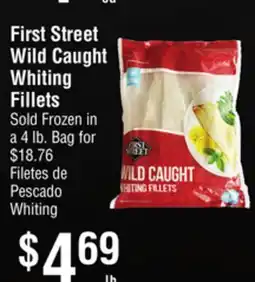 Smart & Final First Street Wild Caught Whiting Fillets offer