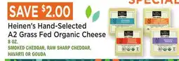 Heinen's Heinen's Hand-Selected A2 Grass Fed Organic Cheese offer