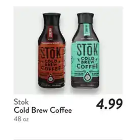 Fresh Thyme Cold Brew Coffee offer