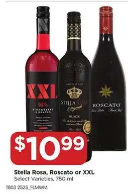 Food 4 Less Stella Rosa, Roscato or XXL offer
