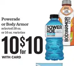Mariano's Powerade or Body Armor offer