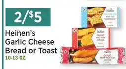 Heinen's Heinen's Garlic Cheese Bread or Toast offer