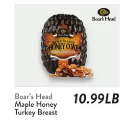 Fresh Thyme Maple Honey Turkey Breast offer