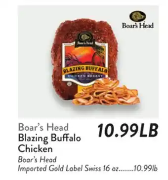 Fresh Thyme Boar s Head Boar's Head Imported Gold Label Swiss offer