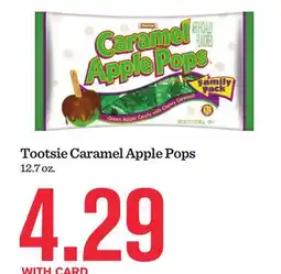 Mariano's Tootsie Caramel Apple Pops offer