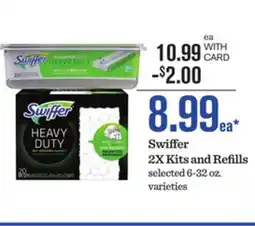 Mariano's Swiffer 2X Kits and Refills offer