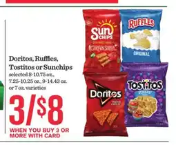 Mariano's Doritos, Ruffles, Tostitos or Sunchips offer