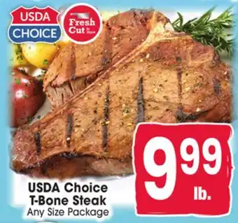 Jewel-Osco USDA Choice T-Bone Steak offer