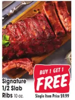 Jewel-Osco Signature 1/2 Slab Ribs offer
