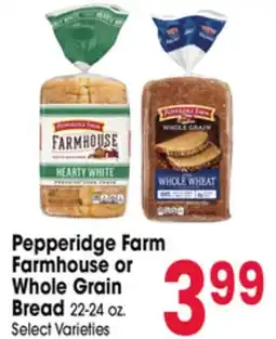 Jewel-Osco Pepperidge Farm Farmhouse or Whole Grain Bread offer