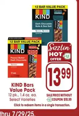 Jewel-Osco KIND Bars Value Pack offer