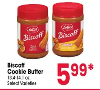Jewel-Osco Biscoff Cookie Butter offer