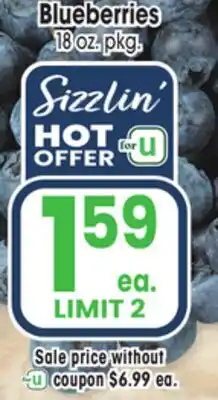 Jewel-Osco Blueberries offer