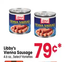 Jewel-Osco Libby's Vienna Sausage offer