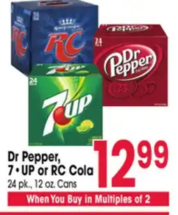 Jewel-Osco Dr Pepper, 7•UP or RC Cola offer