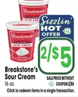 Jewel-Osco Breakstone's Sour Cream offer