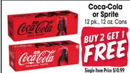 Jewel-Osco Coca-Cola or Sprite offer