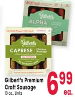 Jewel-Osco Gilbert's Premium Craft Sausage offer