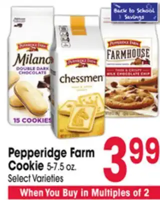 Jewel-Osco Pepperidge Farm Cookie offer