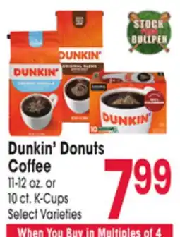 Jewel-Osco Dunkin' Donuts Coffee offer