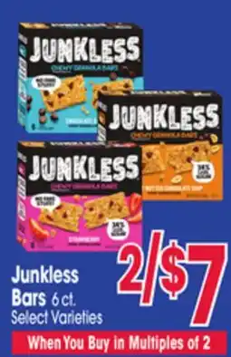 Jewel-Osco Junkless Bars offer