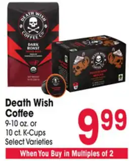 Jewel-Osco Death Wish Coffee offer