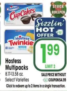 Jewel-Osco Hostess Multipacks offer