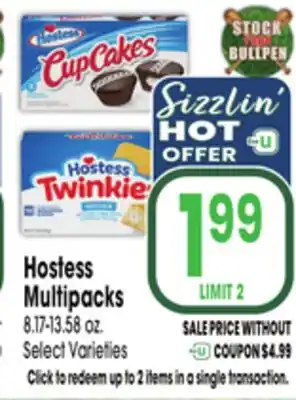 Jewel-Osco Hostess Multipacks offer