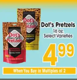 Jewel-Osco Dot's Pretzels offer