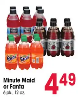 Jewel-Osco Minute Maid or Fanta offer