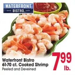 Jewel-Osco Waterfront Bistro 61-70 ct. Cooked Shrimp offer