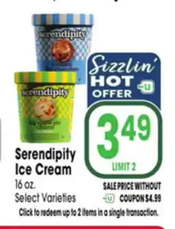 Jewel-Osco Serendipity Ice Cream offer