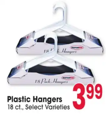 Jewel-Osco Plastic Hangers offer