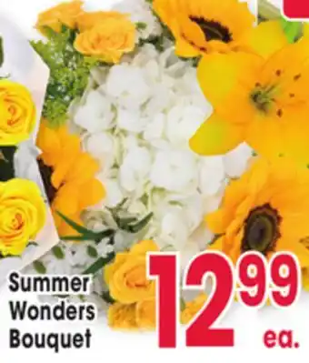 Jewel-Osco Summer Wonders Bouquet offer