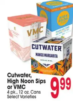 Jewel-Osco Cutwater, High Noon Sips or VMC offer