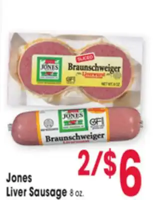 Jewel-Osco Jones Liver Sausage offer