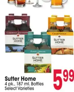Jewel-Osco Sutter Home offer