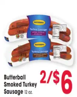 Jewel-Osco Butterball Smoked Turkey Sausage offer