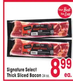 Jewel-Osco Signature Select Thick Sliced Bacon offer