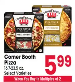 Jewel-Osco Corner Booth Pizza offer