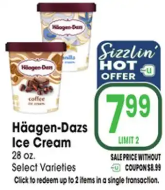 Jewel-Osco Häagen-Dazs Ice Cream offer