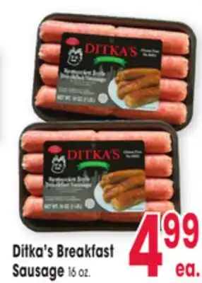 Jewel-Osco Ditka's Breakfast Sausage offer