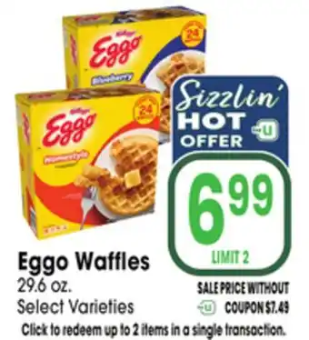 Jewel-Osco Eggo Waffles offer